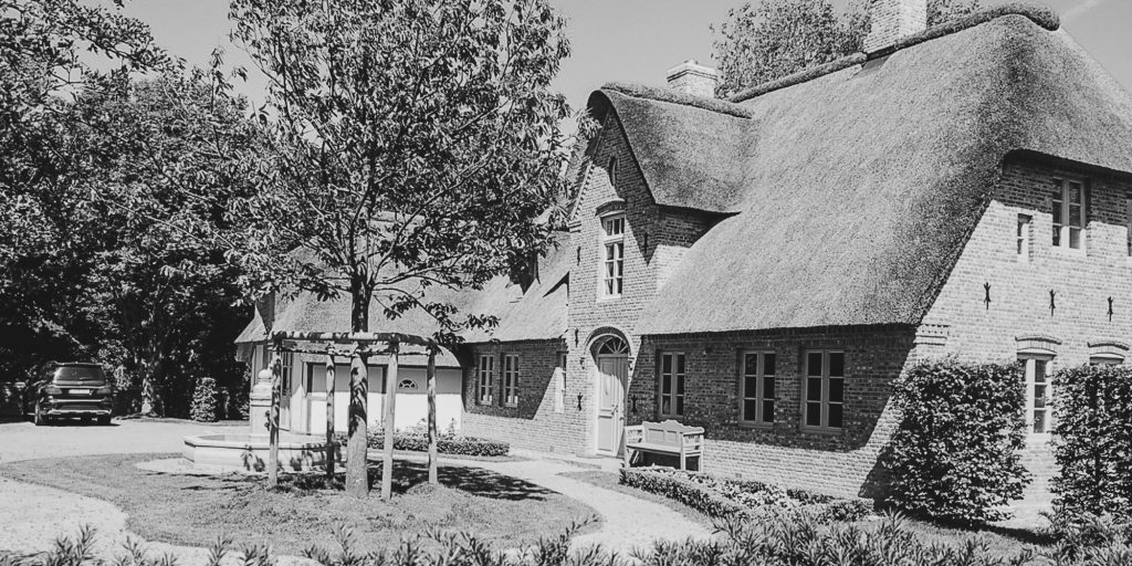 Luxus Ferienhaus auf der Nordseeinsel Föhr: Eingangsseite