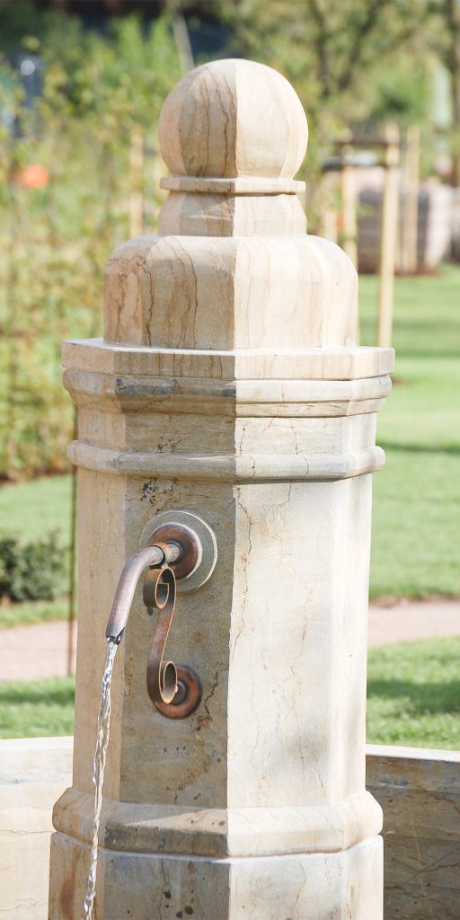 Luxus Ferienhaus auf der Nordseeinsel Föhr: Brunnen