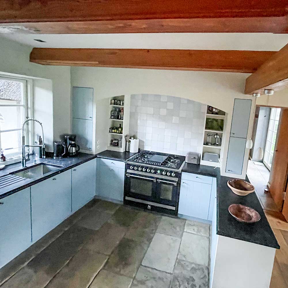 Luxus Ferienhaus auf der Nordseeinsel Föhr: Küche